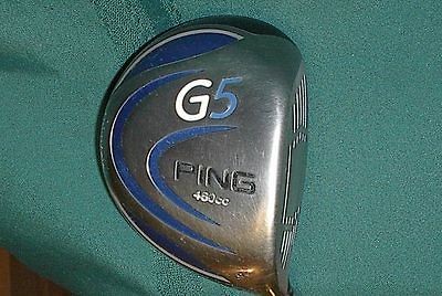 Ping G5 460cc 9 Degree Titanium Driver Stiff Flex ProLaunch Blue 65S 