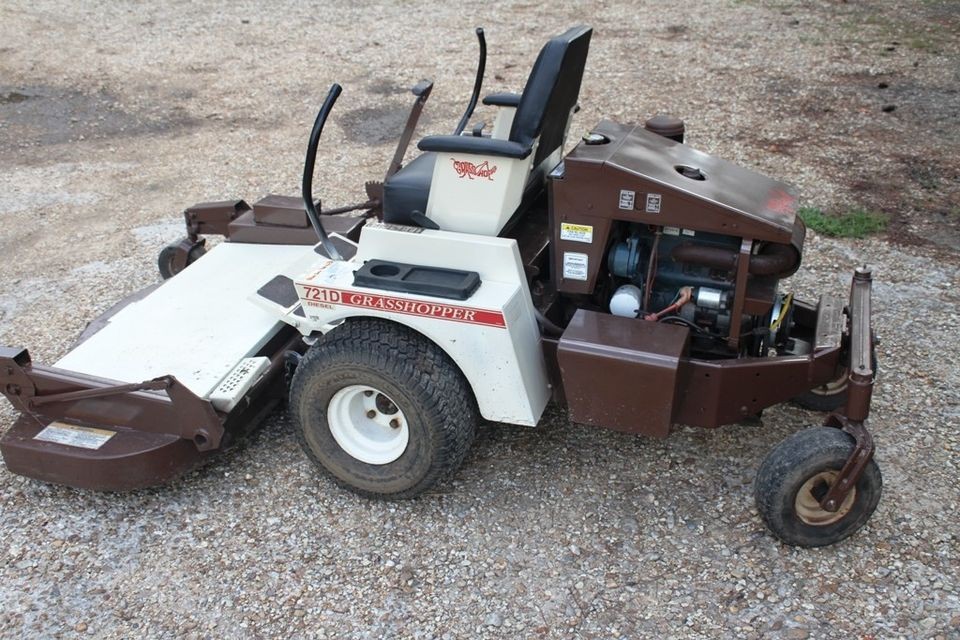 Grasshopper 721D, ZRT, 3 cyl Kubota diesel, 61 heavy duty deck, runs 