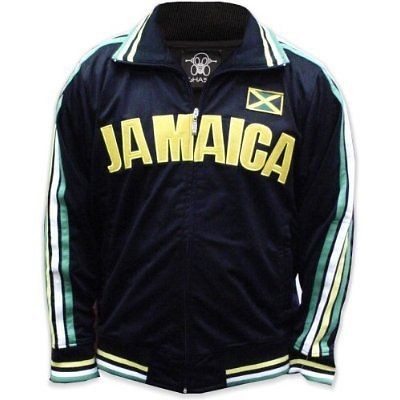 Jamaica Sport Jacket Football Soccer Mens Track Jacket