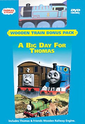   THE TANK ENGINE   A BIG DAY FOR THOMAS [TOY TRAIN; RECALLED]   NEW DVD