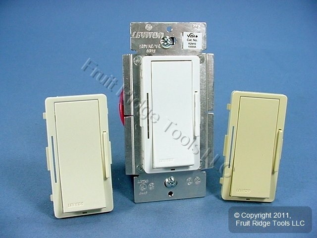 Leviton Ivory White Almond RF Z Wave Scene Capable Dimmer Magnetic LV 