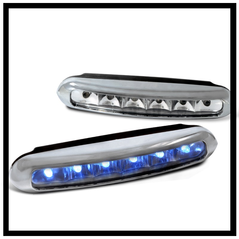 GOLF GTI RABBIT JETTA BEETLE MK3 MK4 LED BUMPER FOG LIGHTS