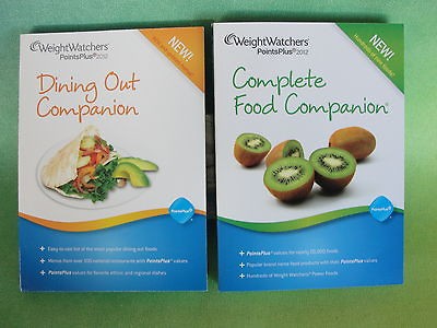   Watchers 2012 Points Plus COMPLETE FOOD Book + DINING OUT Book + Guide