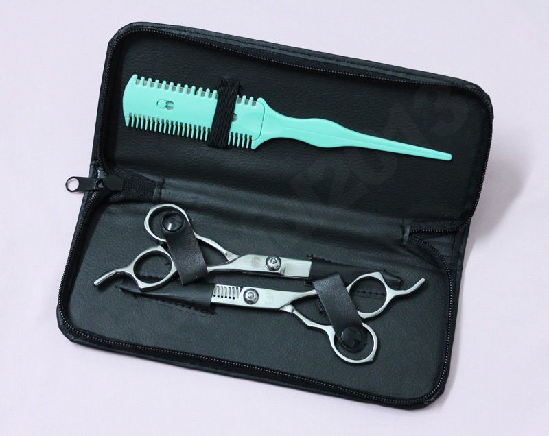   Cutting Thinning Scissors Salon Shears Hairdressing Set Barber Tools