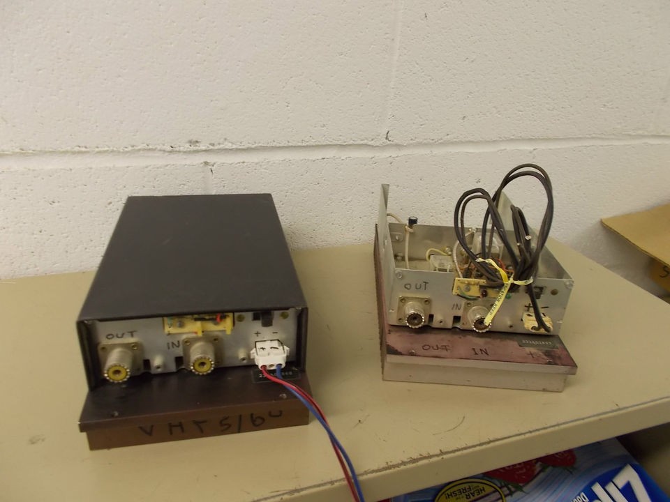 Ham Radio 2 meter VF Power Amplifiers (2) 5 watt in 60+ Watt Output 
