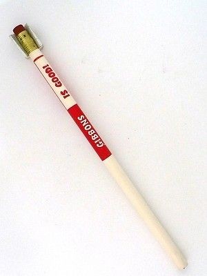 1960s Gibbons Premium Beer Is Good Wilkes Barre unused pencil Tavern 