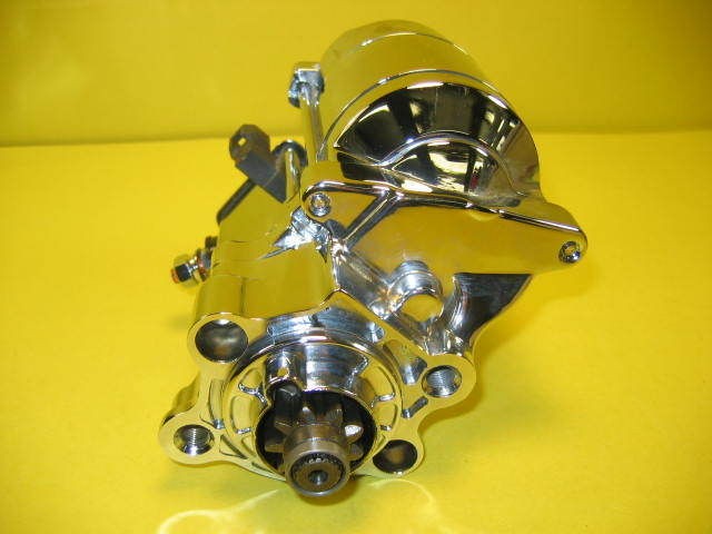 NEW CHROME HARLEY STARTER XL XLC XLH XLL XLR SPORTSTER