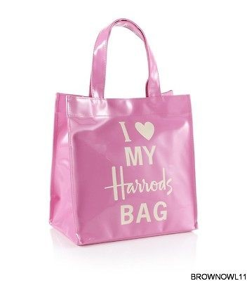 HARRODS I LOVE MY HARRODS SHOPPER BAG   LIMITED EDITION OF 1000 MADE 