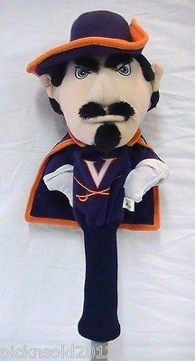 Virginia Cavaliers Mascot   Golf Club   Driver Head Cover