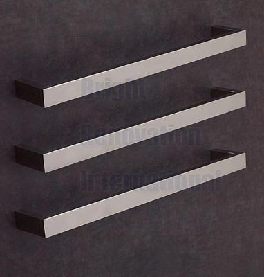 New SQUARE 632mm Individual Freestanding Heated Towel Rail Ladder Rack