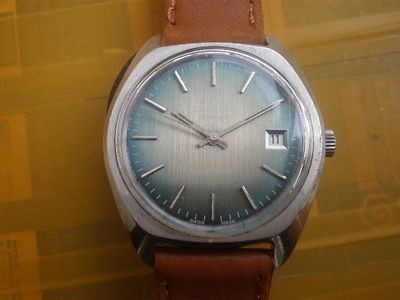   SWISS CERTINA Blue Ribbon VOLVO 1927 1977 Automatic 21J Mens Watch