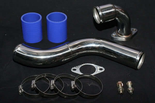 Ford 2.3 Intercooler Turbo Intake Stainless Pipe Kit Merkur XR4Ti With 