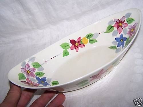 ANTIQUE HandPainted RIDGEWAYS BEDFORD WARE BOWL OBAN nr