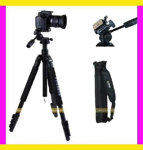 FANCIER FT 6663A Professional Digital SLR camera Tripod 3D head 3 way