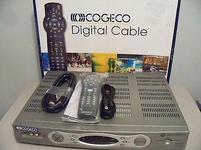 MOTOROLA HD PVR COGECO DCT6412 III DVR HDMI 120GB 6412 ACTIVATION 