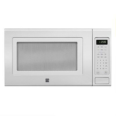 white microwave in Countertop Microwaves