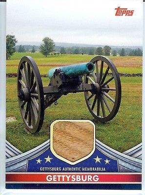   CIVIL WAR MEMORABILIA LANDMARK RELIC 2011 TOPPS AMERICAN PIE LINCOLN