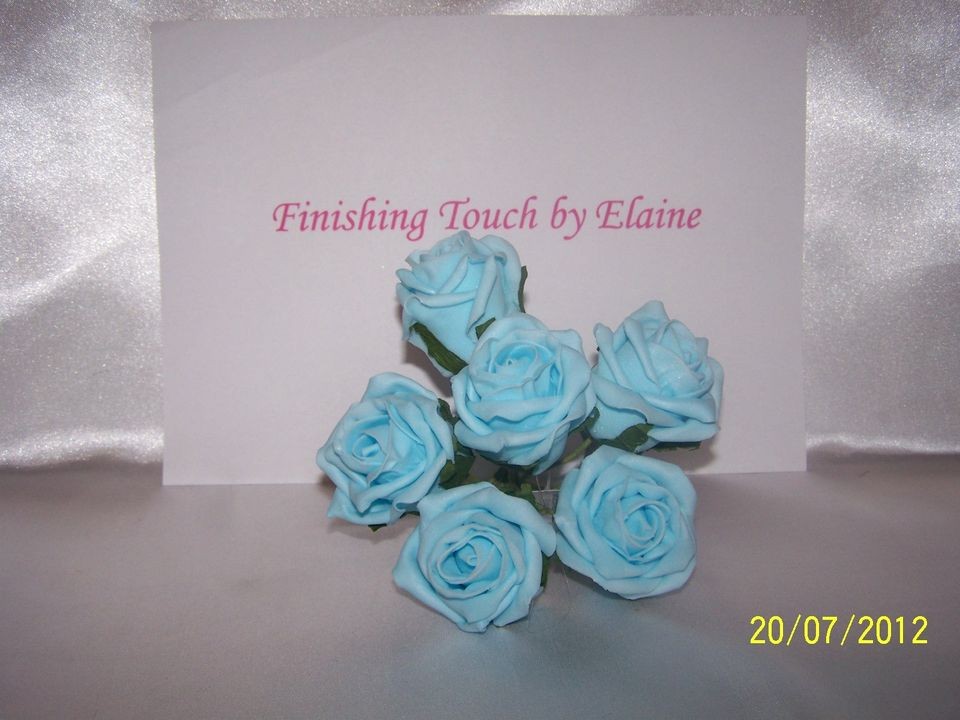 Artificial FlowersFoam RosesWedding Bouquet Button Holes 