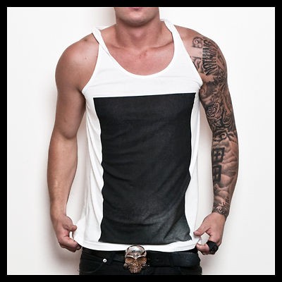 mens singlet in Clothing, 