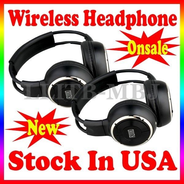   Headphone for Car DVD Player & Car Headrest & Overhead Monitor