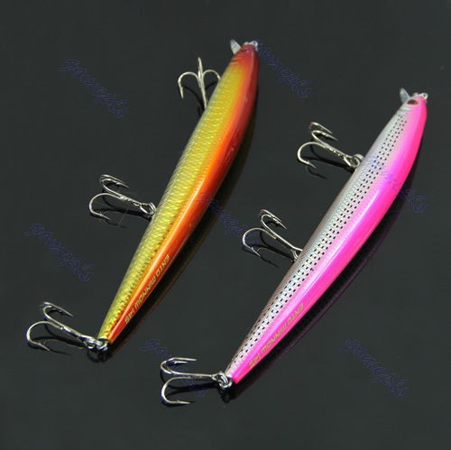   20g Sinking Fishing Lures Crankbait Crank Bait Tackle Treble Hook