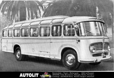 1955 Fiat 642RN Barbi Galileo Bus Factory Photo