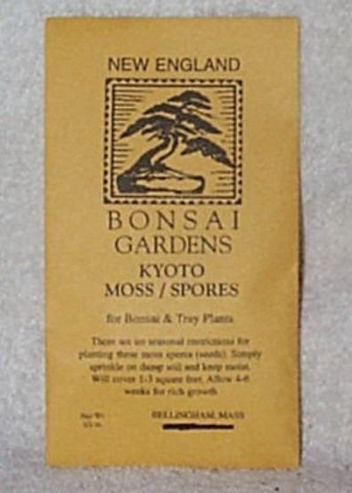 Micro Plus, Kyoto Moss Spores & Trace Element Frit for Bonsai Combo 