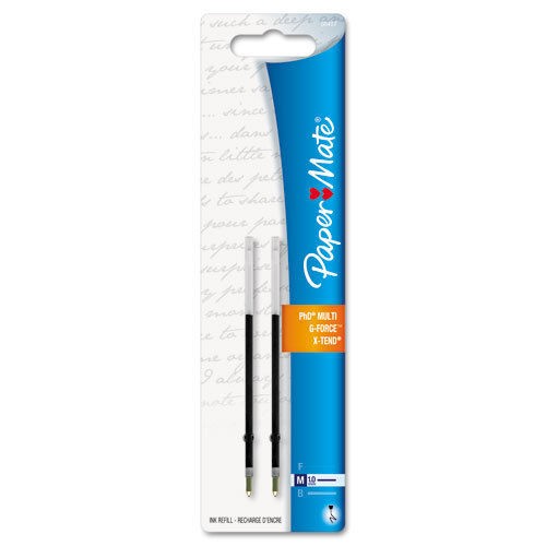   Pks) Papermate Universal Refill for Ballpoint Pens Medium Black