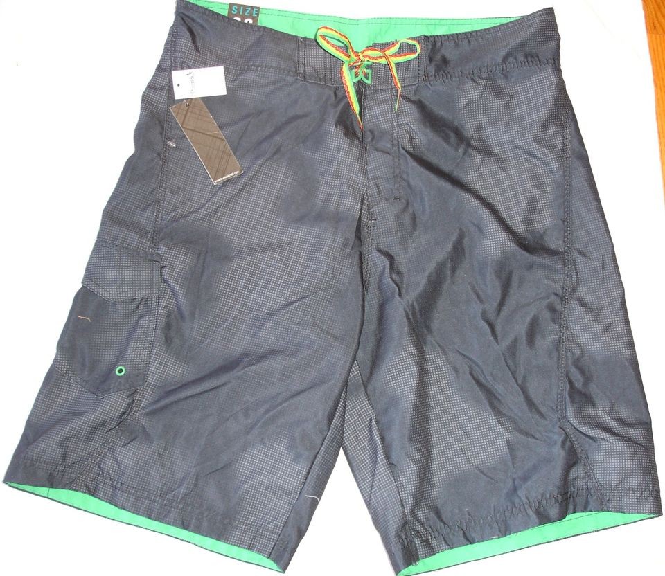 NWT Sz 36 Mens Board Surf Shorts Burnside Made in Sri Lanka