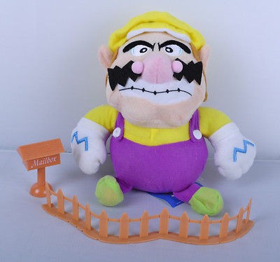 NEW Super Mario Bros 9 Wario Plush Figure Doll Toy