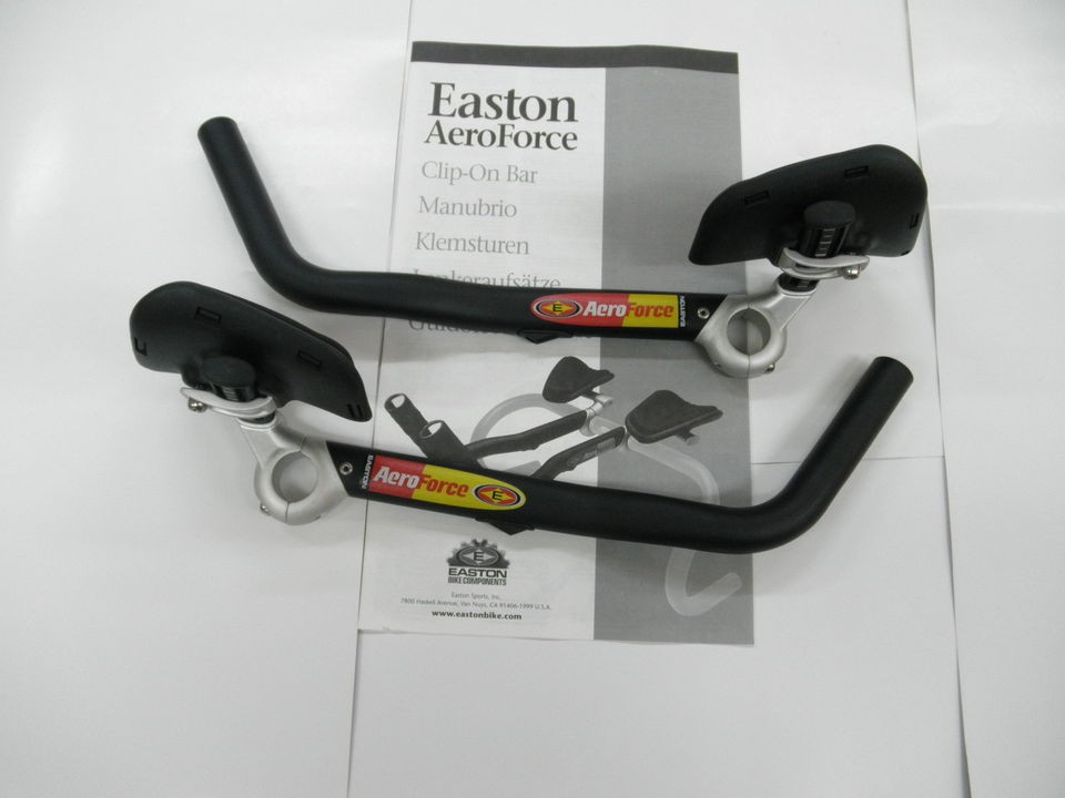 EASTON EA70 AERO FORCE CLIP ON BARS NEW SIZE SHORT EA70 AEROFORCE 