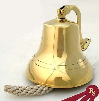 SHIP BELL   Polished Finish   BRASS DINNER BELLS