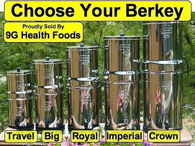 Berkey Water Filter System   Big Crown Royal Imperial Light Filtration 