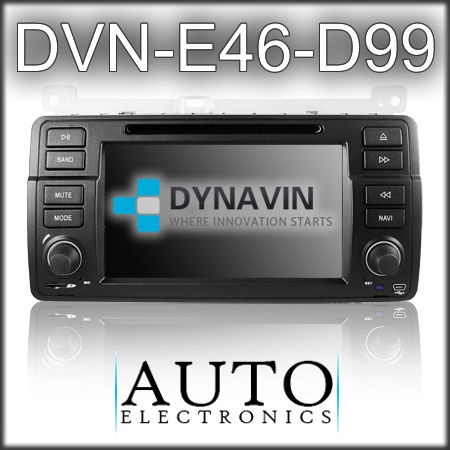  DVN E46 D99 Unit   BMW 169 MK4 Style Navigation/Bluetooth/CD/DVD/iPod