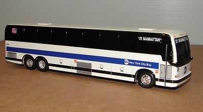   YORK CITY MTA EXPRESS WITH BI FOLD DOOR 8 1/2 DIECAST PREVOST X BUS