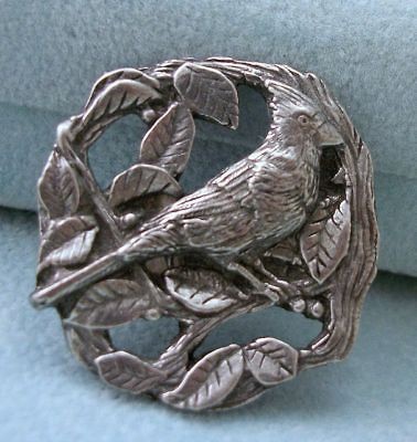 Vintage BIRDS & BLOOMS CARDINAL ltd ed 1999 Pin