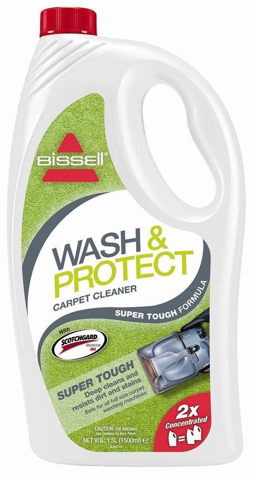 BISSELL Professional Super Tough Formula WASH & PROTECT Carpet Shampoo 