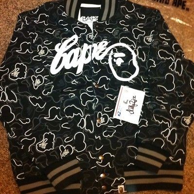   Camo Varsity Supreme Jacket L BBC billionaire kaws boys mmj club ursus