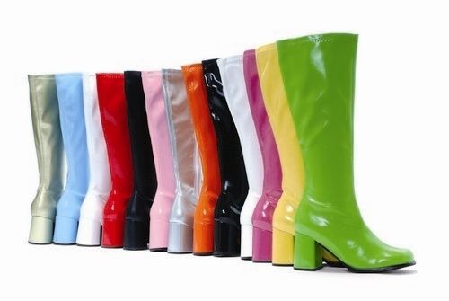 GOGO DANCER DANCE DISCO CHEER BAND CHEERLEADER BOOTS