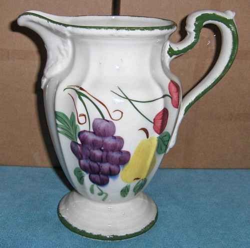 BLUE RIDGE POTTERY   FRUIT FANTASY   MILADY PITCHER 120112B