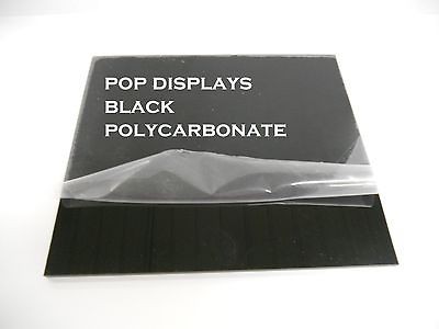 black lexan polycarbonate makrolon sheet 1/4 x 16 X 16