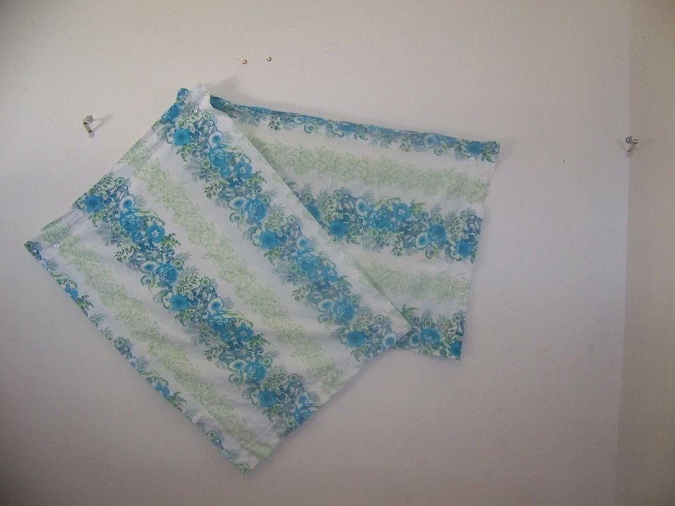 BOMBAY DYEING COMPANY HANDMADE SET OF 2 PILOW SHAMS BLUE & GREEN 