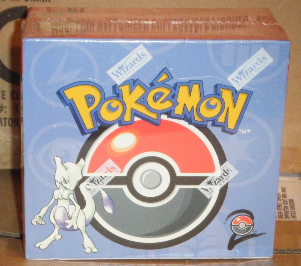 Pokemon box set Base 2 booster box, sealed