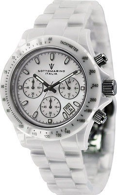 Sottomarino Mens Full Ceramic Chronograph & Sapphire Crystal