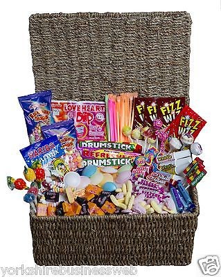 SUPER SIZE DELUXE RETRO SWEET HAMPER  / BARGAIN /SALE / OVER 580 