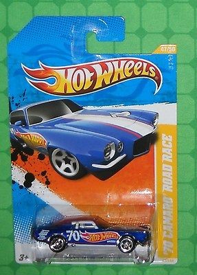 2011 Hot Wheels New Models #47 70 CAMARO ROAD RACE