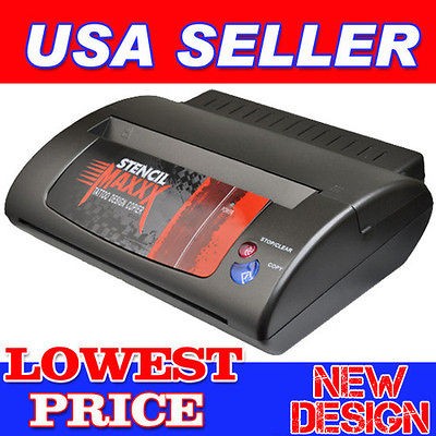 Tattoo Stencil Maker Copier Hectograph Transfer Thermal Printer Flash 