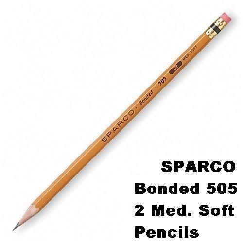   Two (72) SPARCO Bonded 505 Medium Soft Pencils   Bulk Lot   Brand New