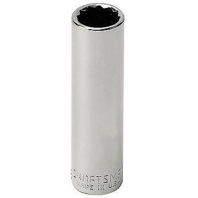 Craftsman 1/4 Drive 12 pt Deep Socket Inch Choose your size