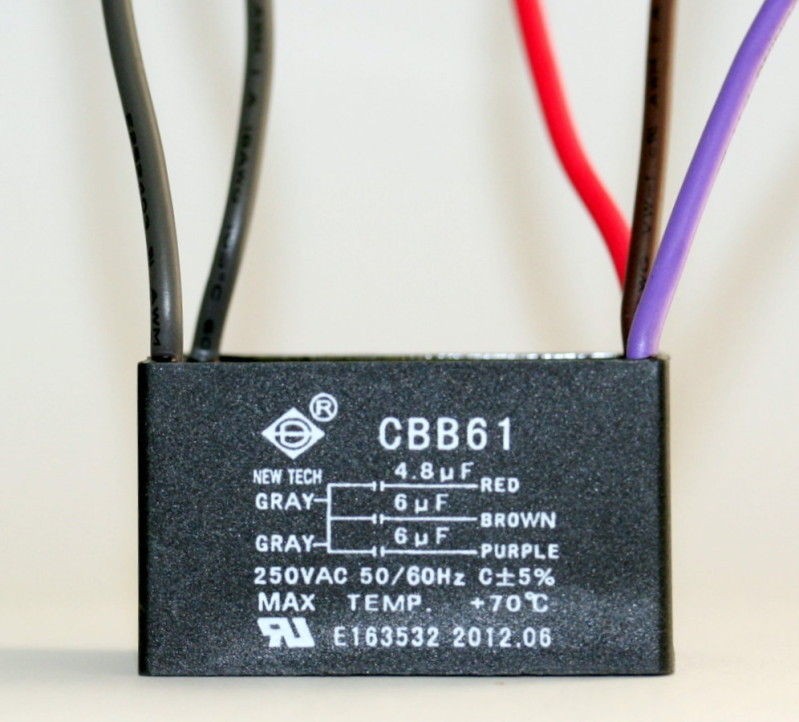 ceiling fan capacitors in Capacitors